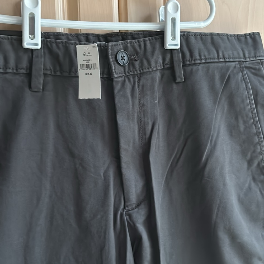 Banana Republic charcoal Chino Khakis athletic fit. NWT - Picture 7 of 8